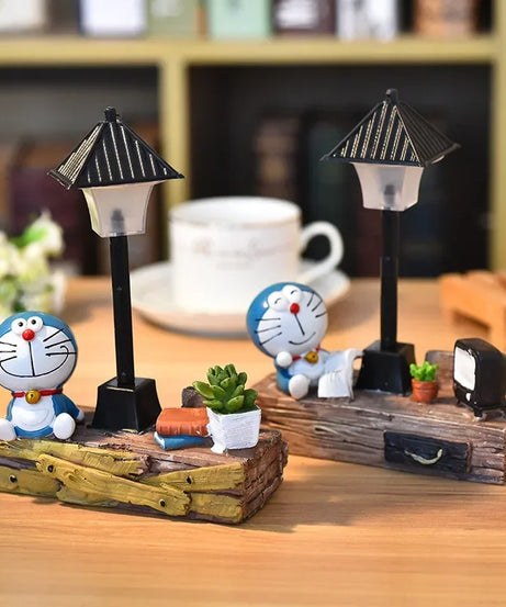 15cm Doraemon & Tinker Bell Night Light – Cute Anime Home Decor Gift