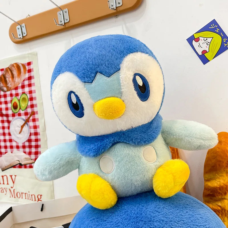 30/80cm Piplup Pokemon Large Plush Toys Anime Doll Cute Giant Pokémon Penguin  Stuffed Plushie Pillow Gift for Kid Xmas
