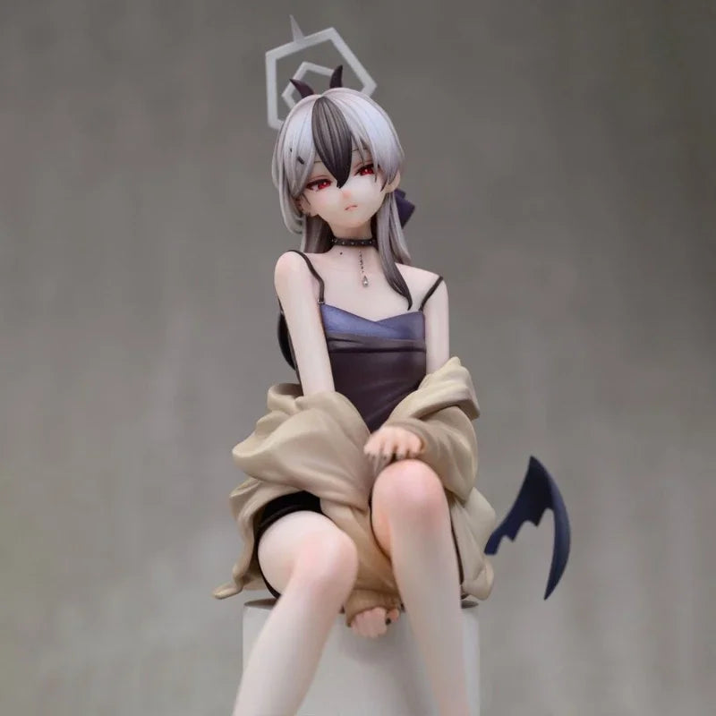 18cm Anime Kayoko Figurine Beautiful Girl Blue Archive Figure Gk Onikata Dress Ver Statue PVC Adult Collectible Decor Model Toys