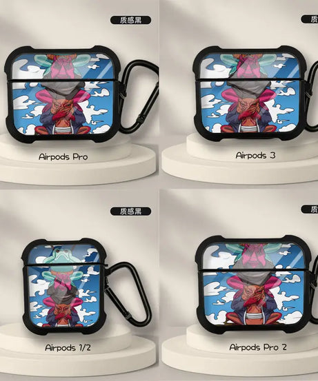 New Anime Naruto Sasuke Obito Protective Case for AirPods 3 for Airpods Pro 1 2 Wireless Bluetooth Headphone Case Christmas Gift