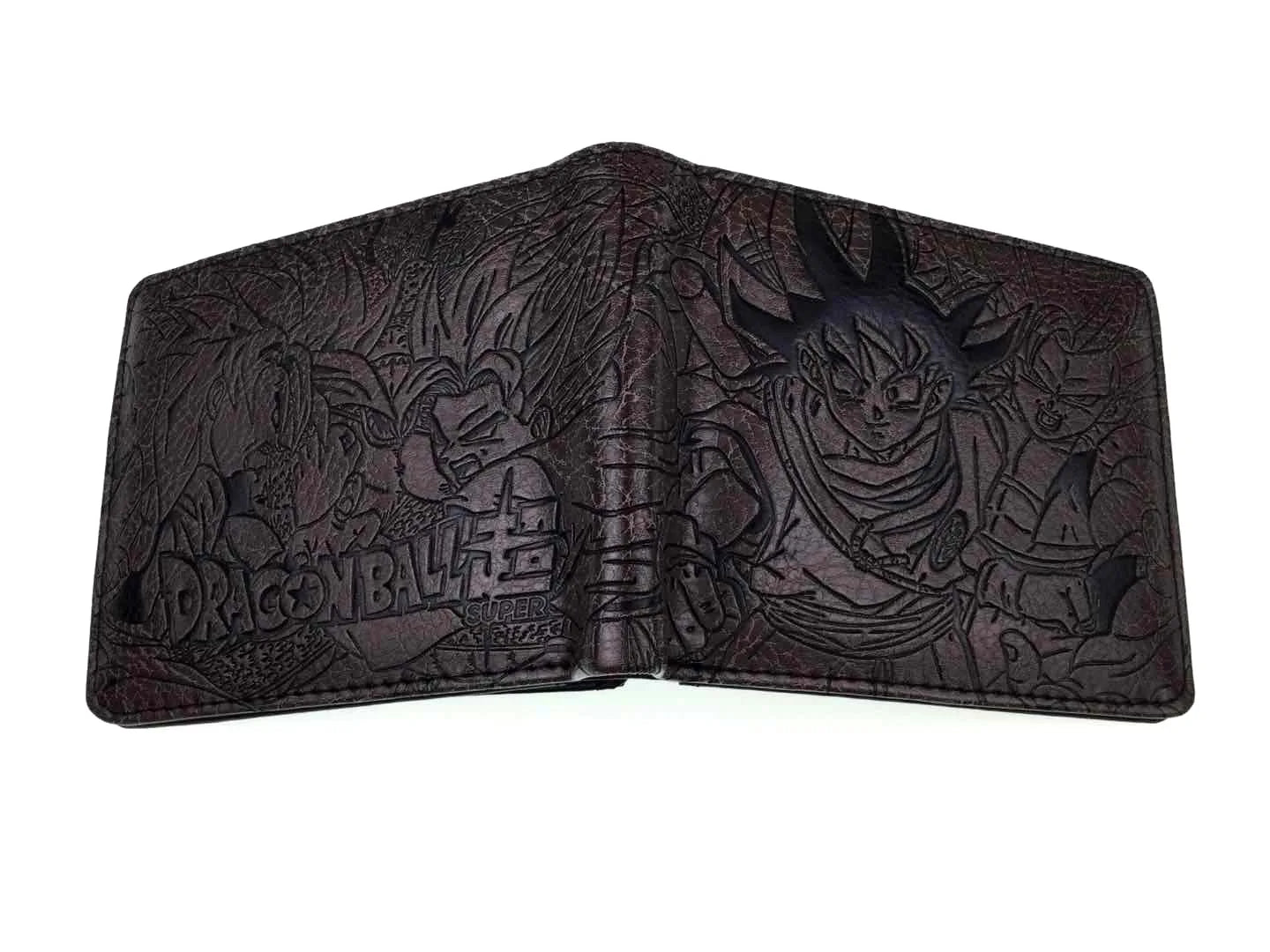 Dragon Ball Son Goku Turtle Wuzi Creative Embossed Short Wallet Coin Purse Student Fashion Personality Zero Wallets Card Wallet