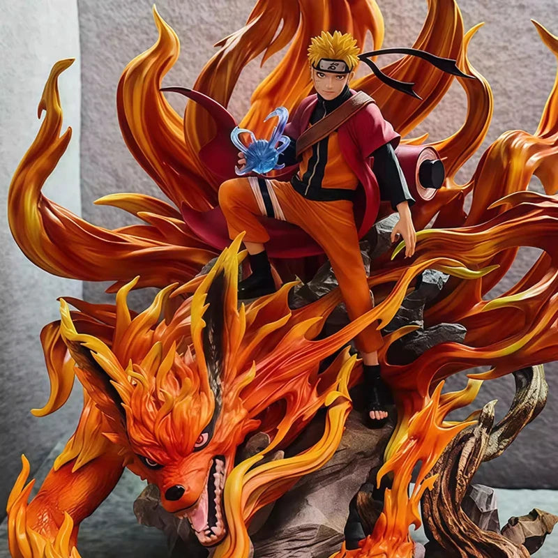 Naruto Sage Mode & Kurama PVC Action Figure — 41cm GK Statue 6