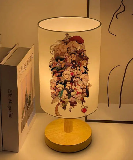 HUNTER Decorative Night Light Jessie Sot Anime Student Bedroom Soft Light Eye Protection Reading Light holiday gift