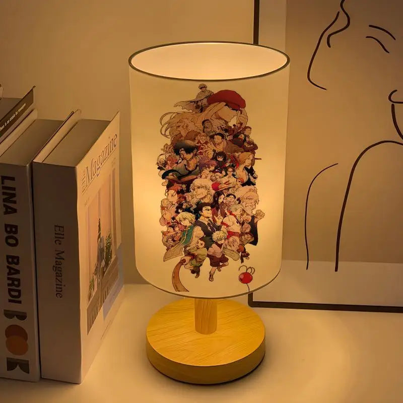 HUNTER Decorative Night Light Jessie Sot Anime Student Bedroom Soft Light Eye Protection Reading Light holiday gift