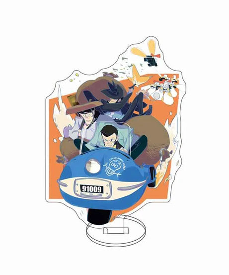 Lupin III Rupan Sansei Acrylic Stand Model Plate Decoration Originality Desk Figure Display Fan Gift Prime New Products Classic