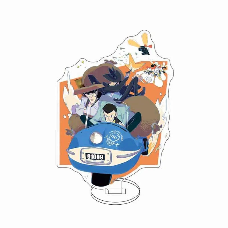 Lupin III Rupan Sansei Acrylic Stand Model Plate Decoration Originality Desk Figure Display Fan Gift Prime New Products Classic