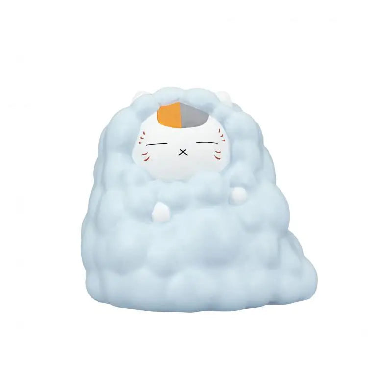 5pcs/set Genuine TOMY Natsume's Book of Friends Madara Bathing and bathing Twisted Egg Anime Action Figure Model Toys Gift