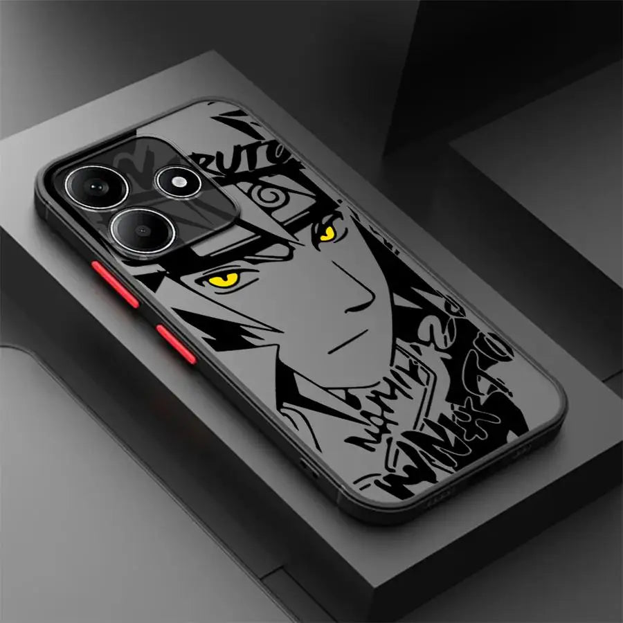 Anime Cool-N-Narutos Soft shell Phone Case for Xiaomi Poco C50 C51 C40 X5 Pro X3 NFC M5s X3 Pro X4 Pro 5G F3