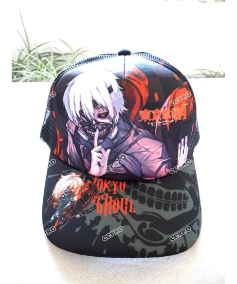 Bleach Tokyo Ghoul Fate Detective Conan Anime Baseball Cap Adjustable Summer Casual Mesh Hat