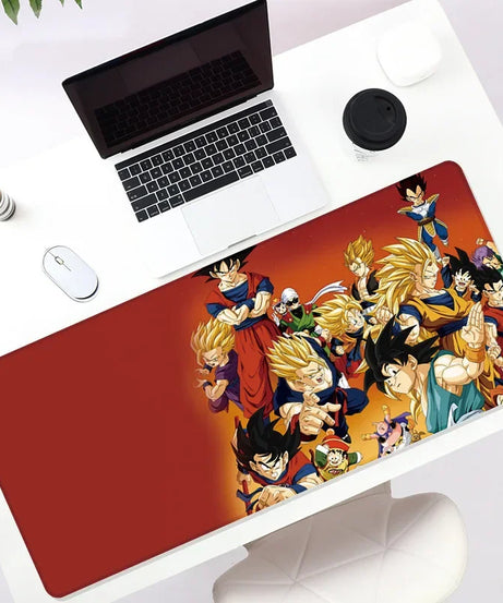 Dragon Ball Goku Mouse Pad Deskpad Large Rubber PC Computer Desk Pad Computer Mat Office Home School Gamer Accessories Gift New