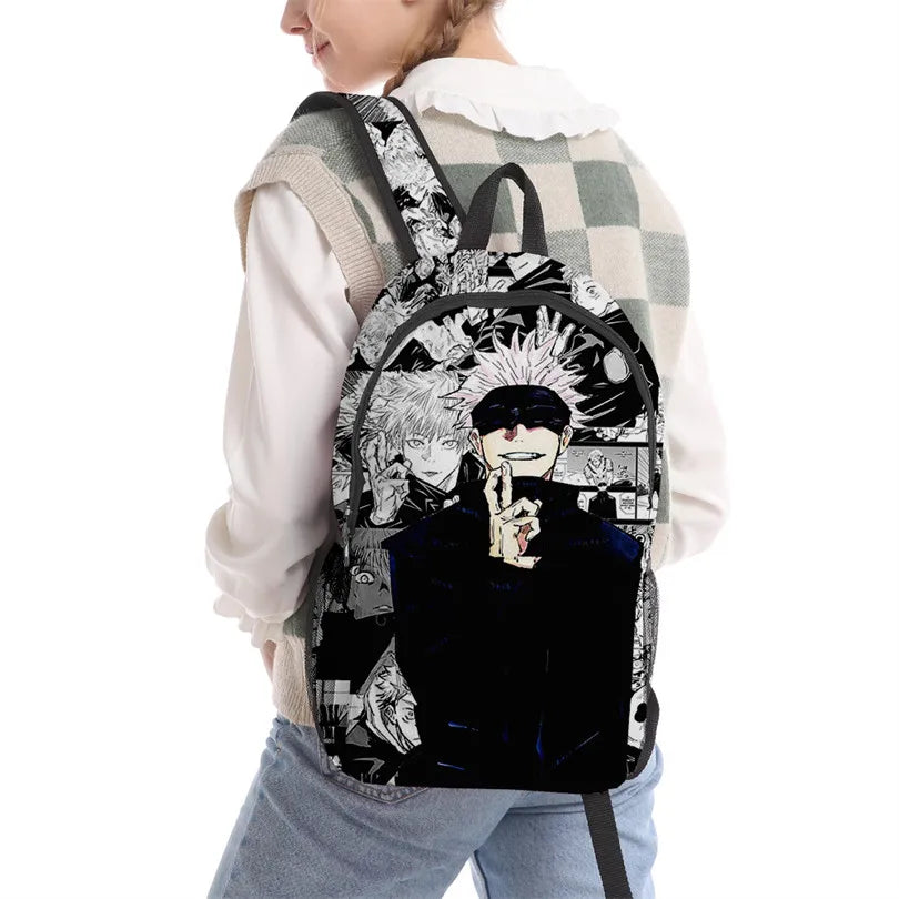 Jujutsu Kaisen Gojo Satoru Backpack — Laptop & School Bag 6