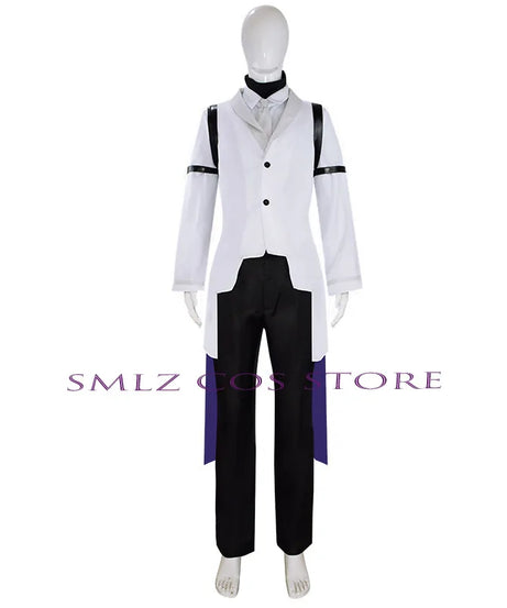 Sigma Cosplay Anime BSD 4th Costume Sigma Trench Uniform Suit Halloween