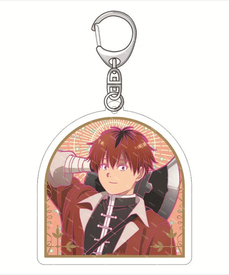 Frieren: Beyond Journey'S End Acrylic Anime Cute Keychain Jewelry Bag Pendant Gift Figure Key Ring Girl Badge Charms Wholesale