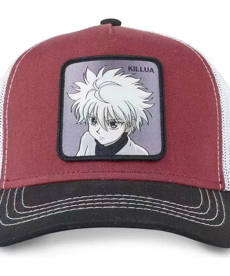 Hunter x Hunter Trucker Hat – Killua, Gon & Hisoka Anime Cap