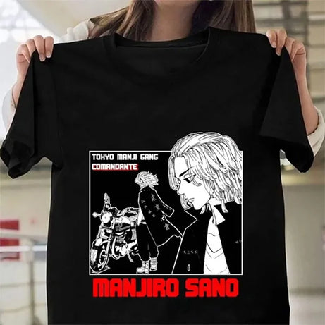 Tokyo Revengers Sano Manjiro Anime Cool Graphic Print T-Shirt