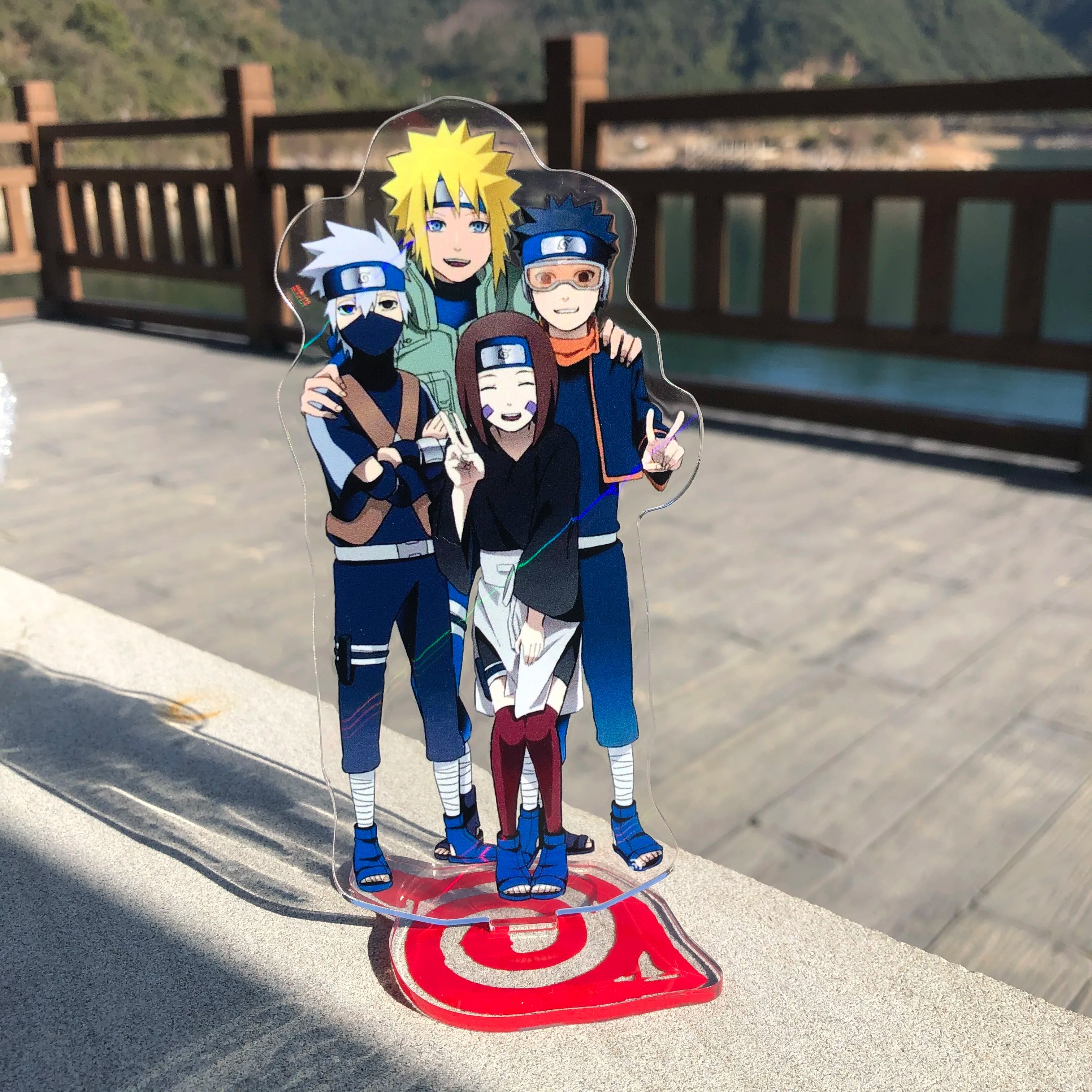 Anime Acrylic Stand Character Model Board Table Decoration Key Chain Kakashi Itachi Sasuke Lady Gift Jewelry Accessories