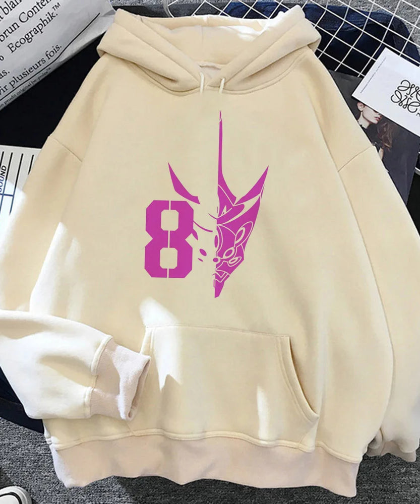 Kaiju No. 8 Hoodie – Y2K Anime Streetwear Pullover
