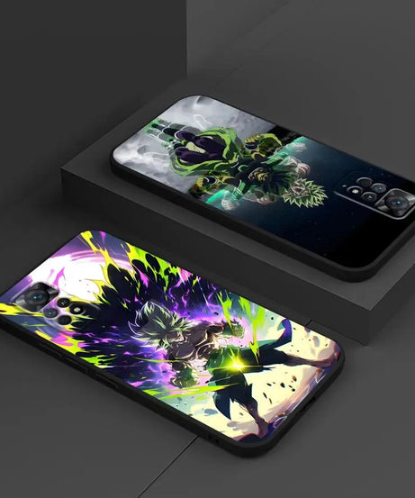 Case for Xiaomi Redmi Note 10S 9 10 11 12 Pro 12s 9S 7 8 13 14 Pro Plus 11s Black Soft Phone Cover DragonS BallS Broli Goku