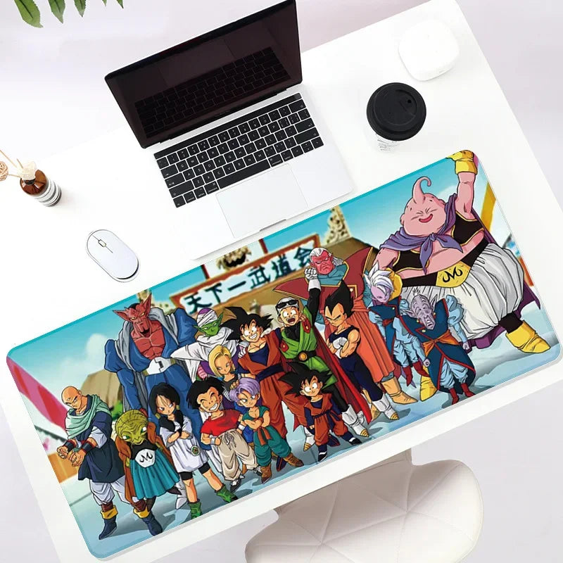 Dragon Ball Goku Mouse Pad Deskpad Large Rubber PC Computer Desk Pad Computer Mat Office Home School Gamer Accessories Gift New