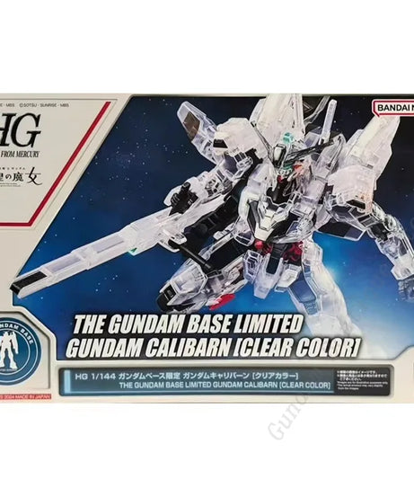 THE GUNDAM BASE LIMITED GUNDAM CALIBARN [CLEAR  COLOR] Anime Action Figure Collectible Assembly Model