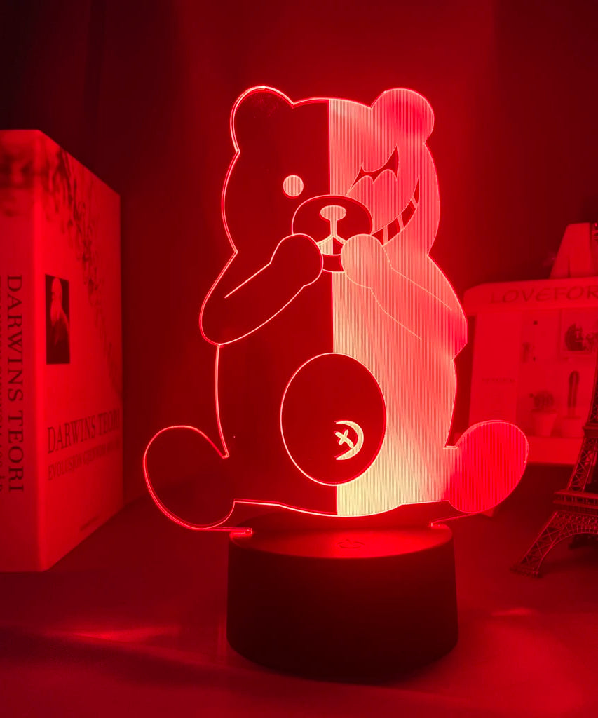 Anime Danganronpa V3 Nagito Komaeda Led Night Light Nagito Komaeda Game Figure Bedside Lamp for Bedroom Decor Kids Manga Gifts