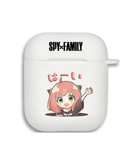 Spy x Family AirPods Case – Yor, Anya & Loid Forger Soft Cover for AirPods 1/2/3/Pro