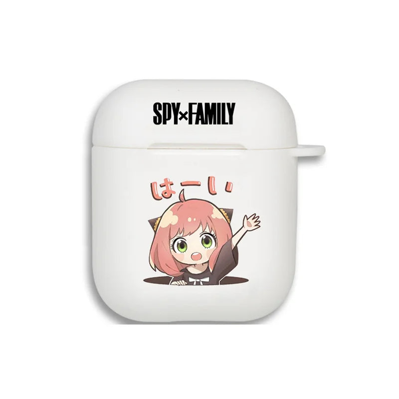 Spy x Family AirPods Case – Yor, Anya & Loid Forger Soft Cover for AirPods 1/2/3/Pro