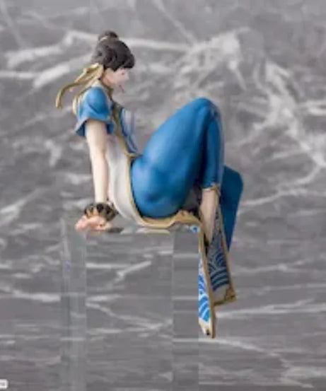 Street Fighter 6 Chun-Li 14Cm Action Figure Anime PVC Model Collectible Toys for Boys Kawaii Doll Gifts