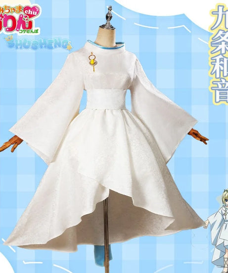 Anime Kamichama Karin Karin Cosplay Costume Jewelry Earrings Belt Halloween Party Cute Set for Men and Women