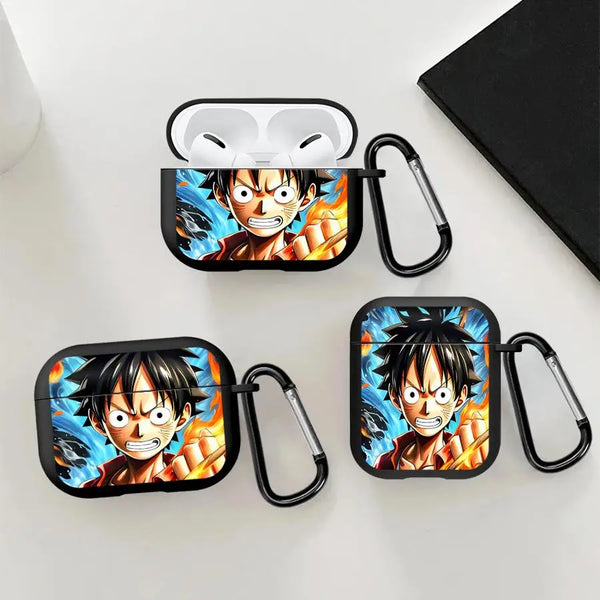 One Piece Luffy AirPods Case (AirPods 1 / 2 / 3 / Pro) — Anime Design