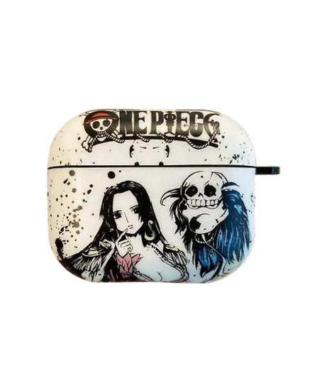 Anime One Piece Bluetooth Earphone Case For Apple AirPods 1 2 3 Pro 4 Headphone Headset Wireless Protection Cover Funda