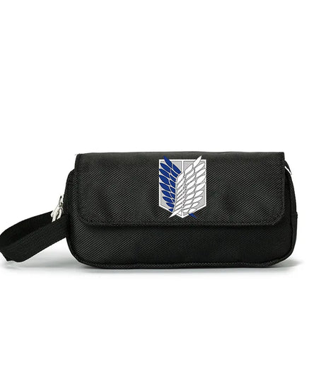 New Attack On Titan Pencil Case Student Anime Peripheral Pencil Case Fashion Stationery Case Christmas Birthday Fan Gifts