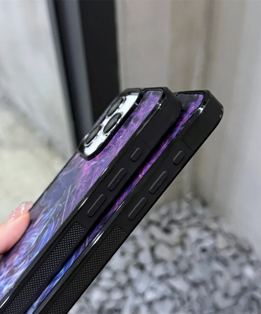 Anime Sasuke Itachi 3D Multi layer patterns Case For iPhone 16 15 14 13 12 Pro Max 11 Magnetic For Magsafe Wireless Charge Cover