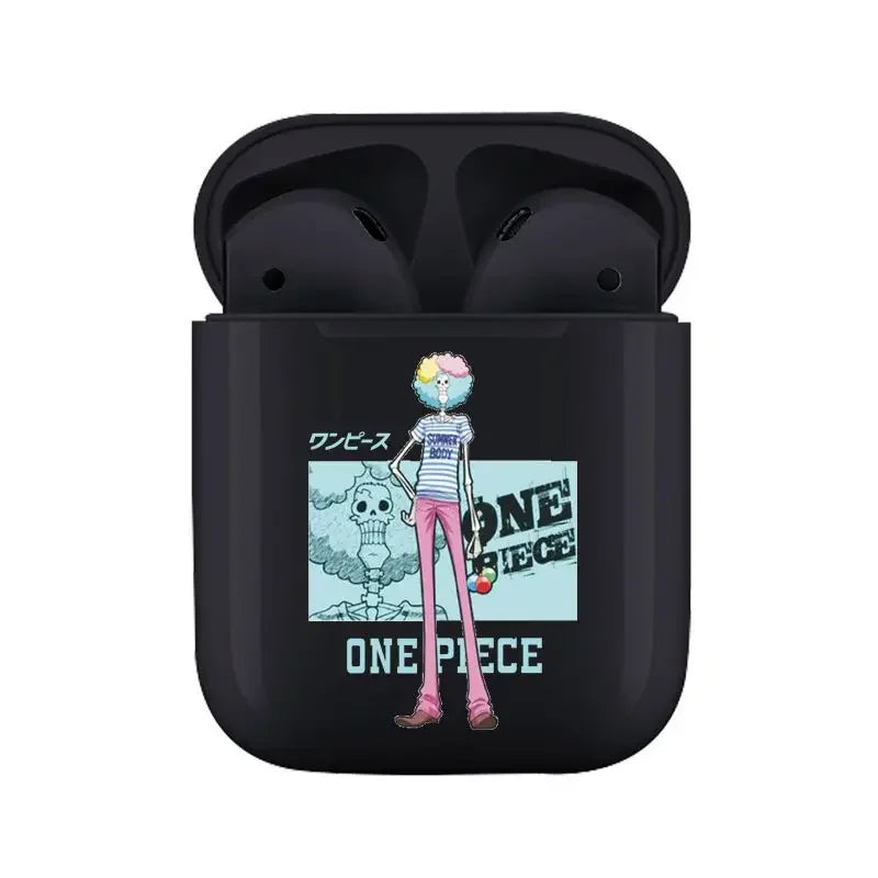 ONE PIECE Luffy Wireless Headset Anime Bluetooth 5.0 Sports Headphones Touch Control Long Standby Headset Birthday Gift