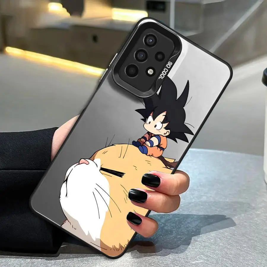 Shell Phone Case For Samsung For Galaxy A25 A16 A34 A13 A22 A24 A32 A14 A23 A12 A15 Dragon Ball Goku