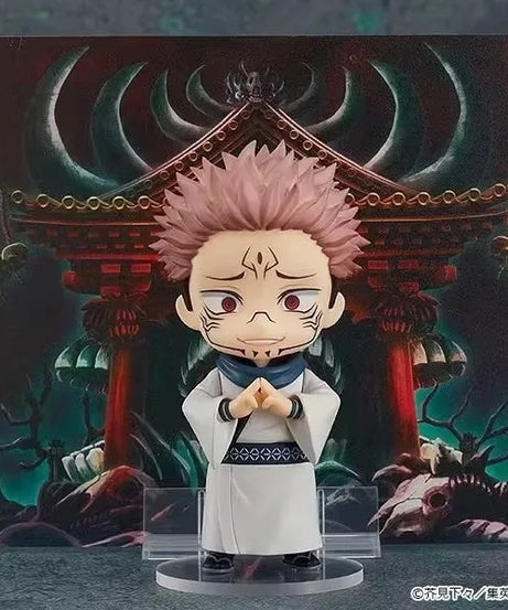 10cm Jujutsu Kaisen Ryomen Sukuna 1834# Anime Figurine Action Figure Toys Doll Collection Christmas Gift With Box