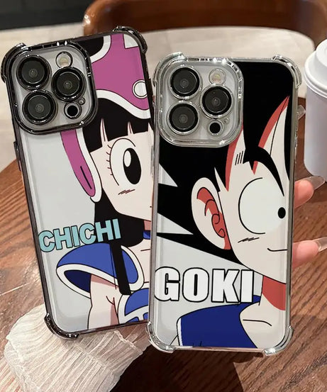 Dragon Ball Anime Phone Case – Cute Cartoon Soft Shell for iPhone 11–16 Pro Max