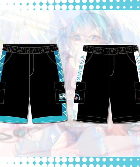 New Hot Sale Pant Anime Mikuu Men Women Cotton Casual Pants Black Pants Men Cargo Pants Sweatpant Fashion shorts Unisex