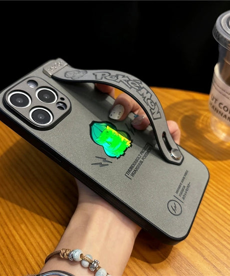 Gengar, Bulbasaur & Squirtle iPhone Case – Pokémon Laser Emboss Leather Cover