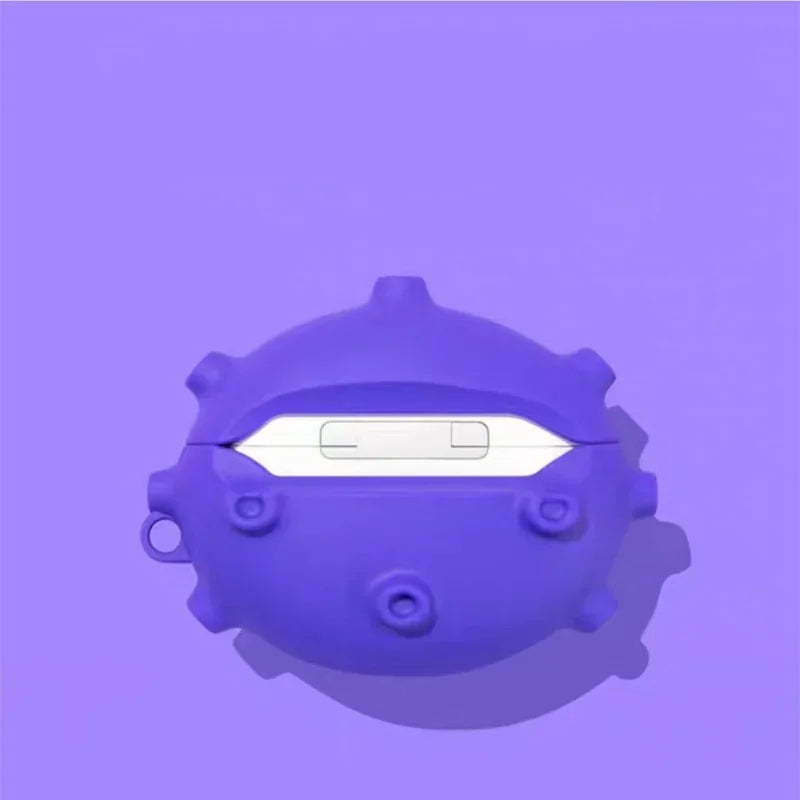 Koffing Pokémon AirPods Case – 3D Silicone Cover with Keychain for AirPods 1 2 3 & Pro