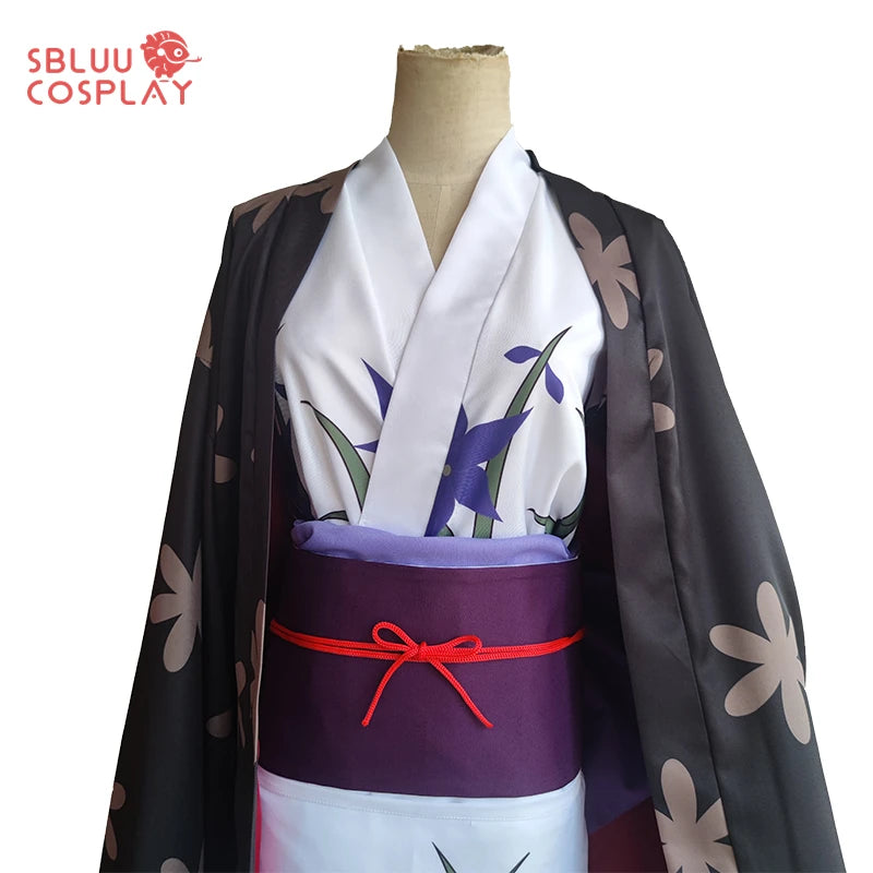 One Piece Wano Country Nico Robin Cosplay Costume – Anime Kimono Outfit 2