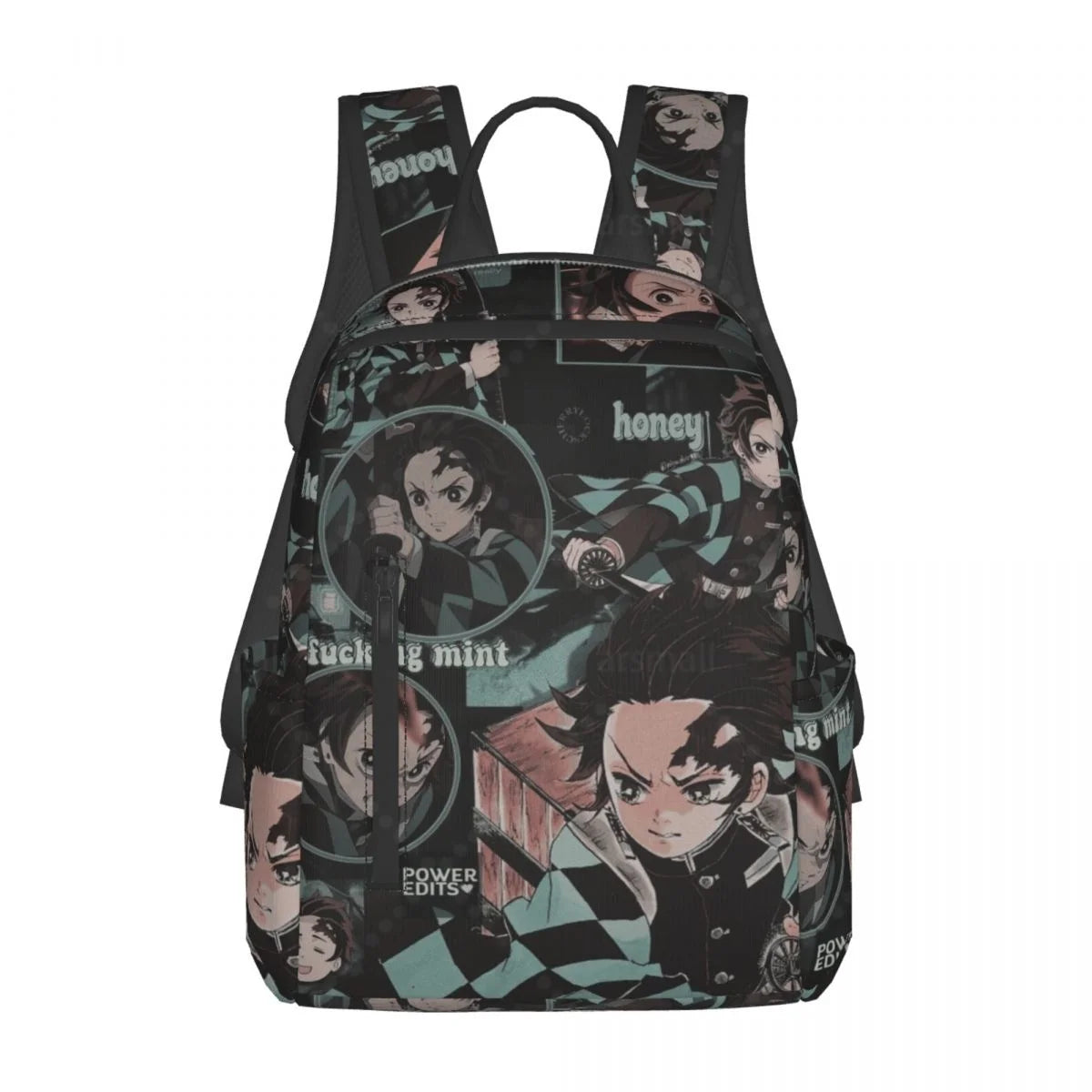 Cute Anime Muichiro TokitoTravel Backpack College Book Bag for Men Women Lightweight Casual Should Bags for Outdoor Sports