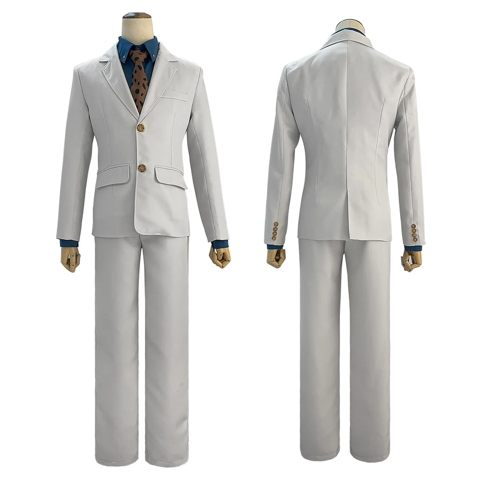 Anime Jujutsu Kaisen Kento Nanami Cosplay Costume – Suit, Vest & Wig Set 7