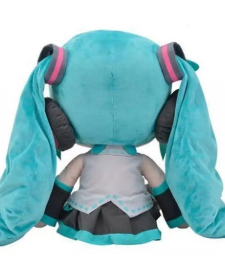 32Cm Kawaii Hatsune Miku Plush Doll Anime New Bow Miku Preciality Plush Pillow Sofa Ornaments Room Decoration Birthday Present