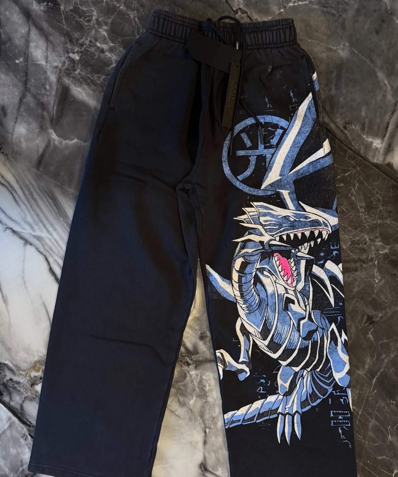 Yu-Gi-Oh! Y2K Baggy Pants – Wide Leg Harajuku Streetwear Joggers