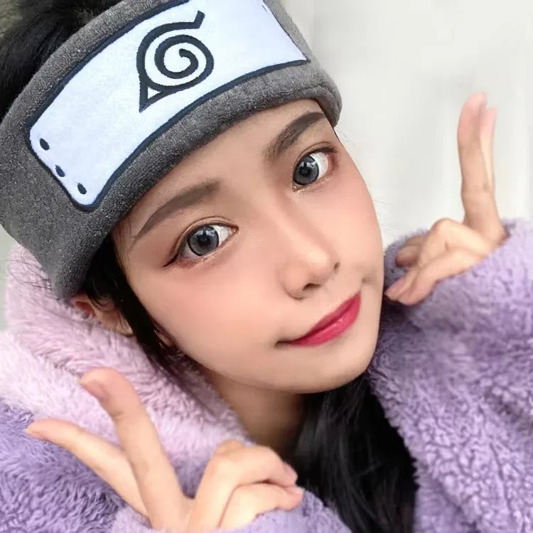 Hatake Kakashi Konoha Ninja Symbol Cosplay Cotton Headband & Wristband Set 4