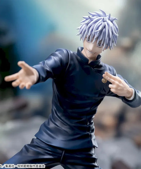 Jujutsu Kaisen Gojo Satoru Luminasta PVC 17cm Anime Character Model Image Collection Toys Gifts