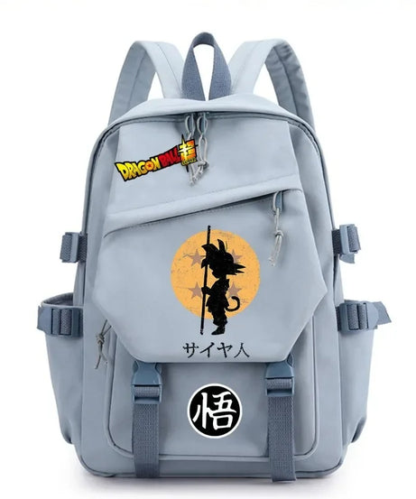 Goku Dragon Ball Backpack – Anime Canvas Bag for School & Travel