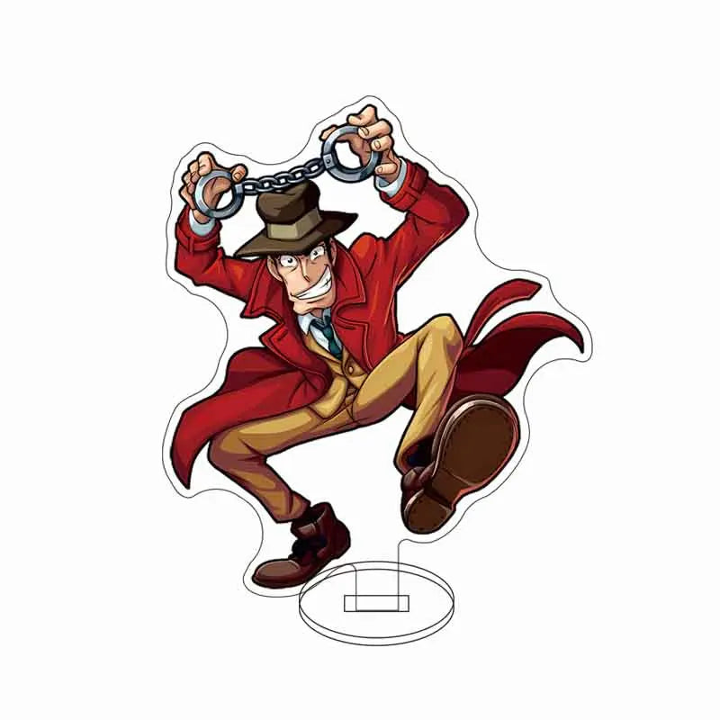 Lupin III Rupan Sansei Acrylic Stand Model Plate Decoration Originality Desk Figure Display Fan Gift Prime New Products Classic