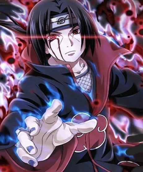Uchiha Itachi New Diamond Painting Mosaic Naruto Cartoon Art Cross Stitch Embroidery Rhinestones Home Decor Children's Gift